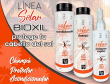 Cargar imagen en el visor de la galería, PACK SOLAR COMPUESTO CHAMPU, ACONDICIONADOR Y PROTECTOR BIOXIL.