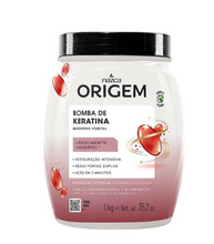 Cargar imagen en el visor de la galería, Nazca Cosméticos Origem Crema de Hidratación Bomba Queratina Vegana 1Kg