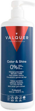 Cargar imagen en el visor de la galería, Valquer Champú Potenciador Color y Brillo, Formulación Zero % Sin Sal, Sin Sulfatos, Sin Parabenos y Sin Siliconas, Cabellos Teñidos, Vegano, Único, 1000Ml.