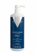 Cargar imagen en el visor de la galería, Valquer Champú Zero Silver Platinum. Sin sulfatos, sal , siliconas. Cabellos blancos, grises y rubios 1000 ml