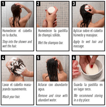 Cargar imagen en el visor de la galería, Champú sólido Valquer Acid (extracto de limón y canela) - 50 g