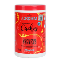 Cargar imagen en el visor de la galería, CREMA PARA PEINAR NAZCA ORIGEM CABELLOS CRESPOS 1KG