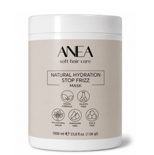 Cargar imagen en el visor de la galería, Anea Techline Mascarilla de Hidratación Natural Antiencrespamiento para Cabellos Secos y Deshidratados 1000ml