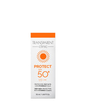 Cargar imagen en el visor de la galería, Protector solar Transparent Clinic, 50 ml.