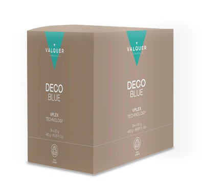 Polvo Decolorante DECOBLUE VPLEX Valquer Sobre 20gr