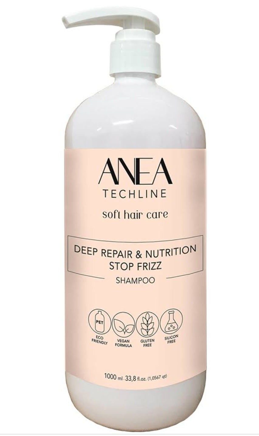 ANEA TECHLINE DEEP REPAIR CHAMPÚ Anti FRIZZ 1000ML