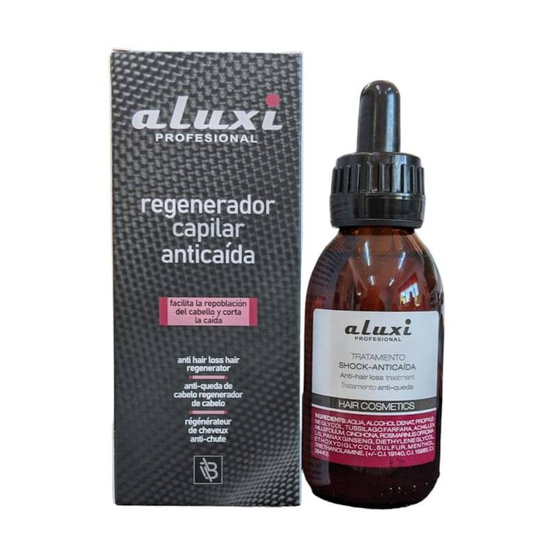 Regenerador Capilar Anticaída Aluxi, Gotero 125 ml.