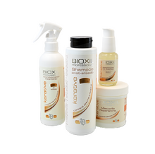 Cargar imagen en el visor de la galería, Tratamiento Pack Keratina, Champú y Mascarilla Kerative BIOXIL.
