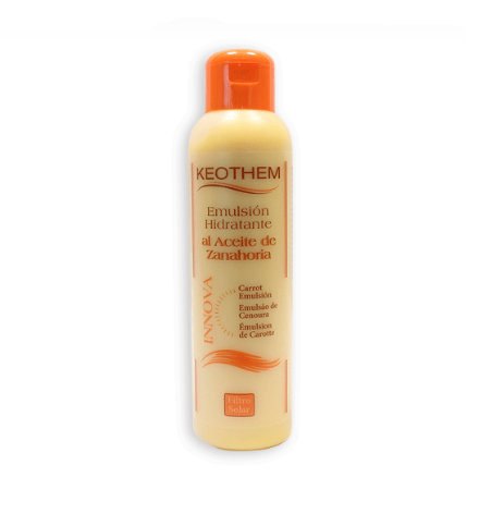BIOXIL KEOTHEM EMULSION HIDRATANTE AL ACEITE DE ZANAHORIA CON FILTRO SOLAR 500ML