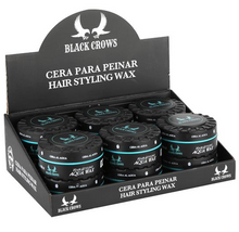 Cargar imagen en el visor de la galería, BLACK CROWS, STYLING HAIR WAX AQUA ULTRASTRONG 150ML
