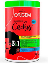Cargar imagen en el visor de la galería, Origem Nazca Crema para peinar Cachos Crespas 1 Kg.
