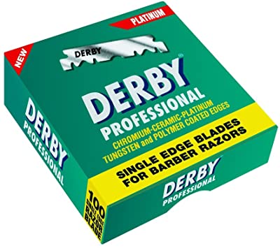 Hojas de Afeitado DERBY Medias Hojas 100 UNIDADES.