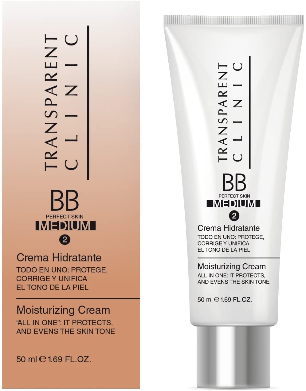 Crema con color BB Cream, 50 ml.