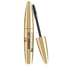 Wonder Lash Mascara 12x volumen y levantamiento de pestañas.