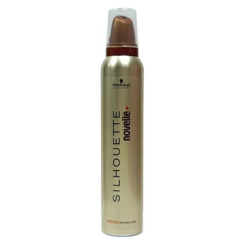 Espuma Silhouette Mousse Novelle Fijación Máxima 200ml.
