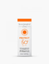 Cargar imagen en el visor de la galería, Protector solar Transparent Clinic, 50 ml.
